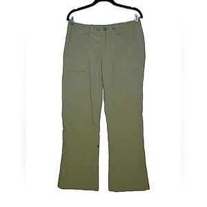 Patagonia Women’s Inter-Continental Light, Roll-Tab Pants, Olive Green, M (10)
